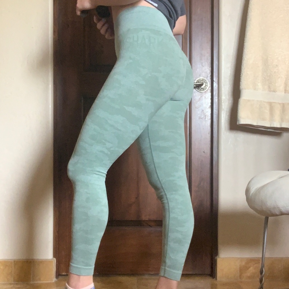 GYMSHARK CAMO SEAMLESS LEGGINGS